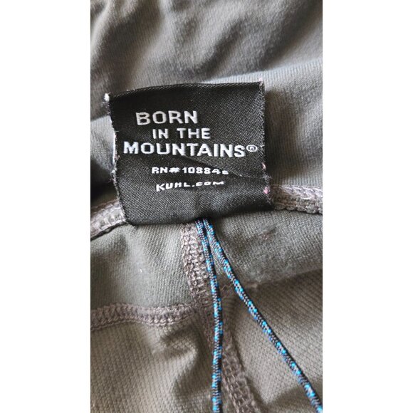 Kuhl Born in the Mountains Pants Women's Gray Transcendr Legging size L - Picture 5 of 9